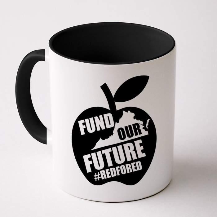 Fund Our Future Red for Ed Virginia Mug