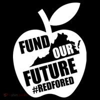 Fund Our Future Red for Ed Virginia Sustainable Beanie