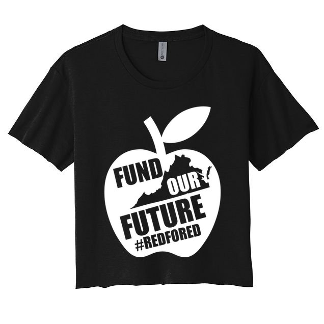 Fund Our Future Red for Ed Virginia Crop Top