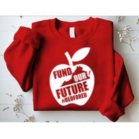 Fund Our Future Red for Ed Virginia Sweatshirt