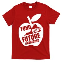 Fund Our Future Red for Ed Virginia T-Shirt