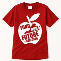 Fund Our Future Red for Ed Virginia Tall T-Shirt