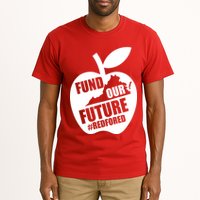 Fund Our Future Red for Ed Virginia Tall T-Shirt
