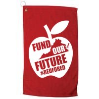 Fund Our Future Red for Ed Virginia Golf Towel