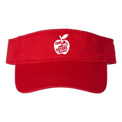 Fund Our Future Red for Ed Virginia Visor