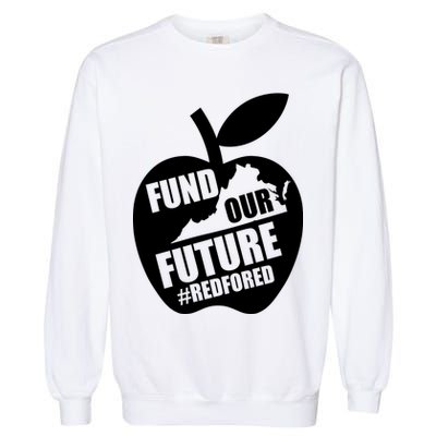 Fund Our Future Red for Ed Virginia Garment-Dyed Sweatshirt