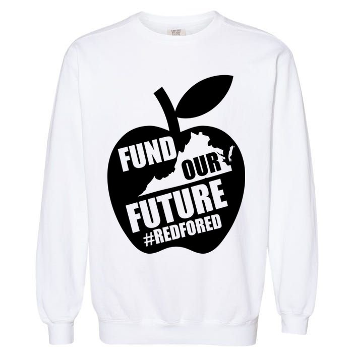 Fund Our Future Red for Ed Virginia Garment-Dyed Sweatshirt
