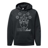 Funding Love Performance Fleece Hoodie