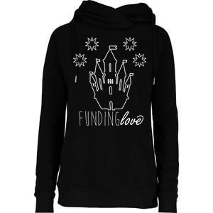 Funding Love Womens Funnel Neck Pullover Hood