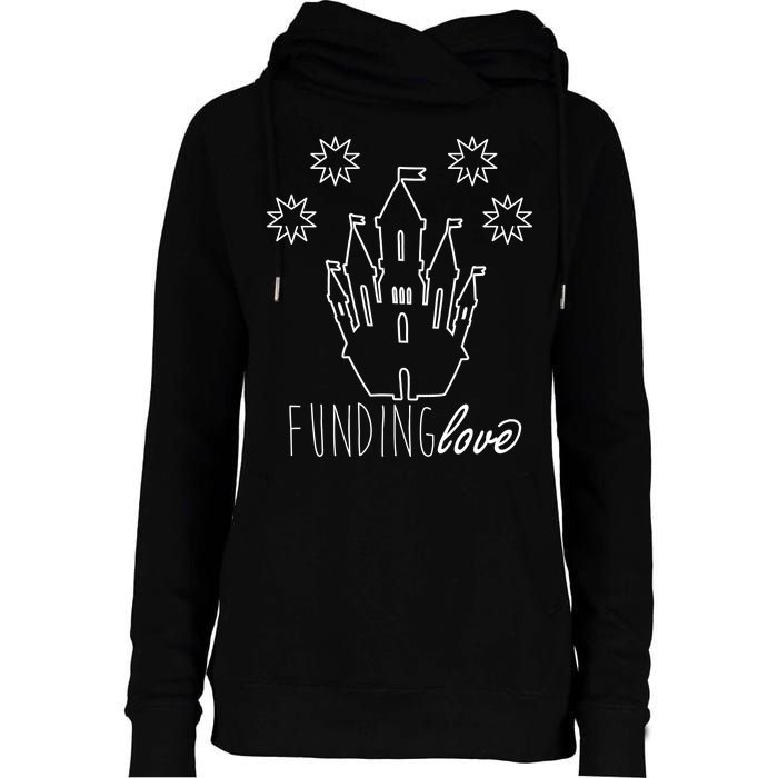 Funding Love Womens Funnel Neck Pullover Hood