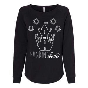 Funding Love Womens California Wash Sweatshirt