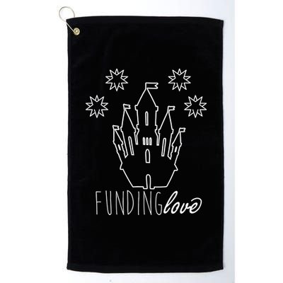 Funding Love Platinum Collection Golf Towel