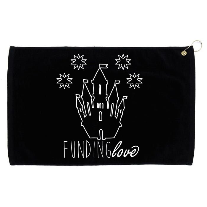 Funding Love Grommeted Golf Towel