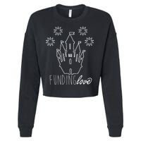 Funding Love Cropped Pullover Crew