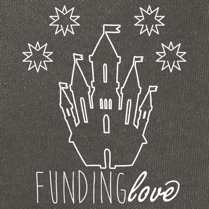 Funding Love Cotton Canvas Backpack