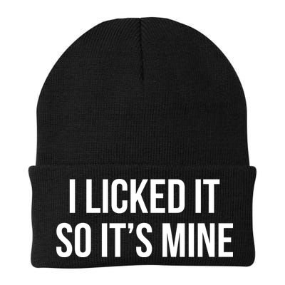 Funny - I Licked It So It's Mine Beanie