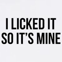 Funny - I Licked It So It's Mine Garment-Dyed Sweatshirt