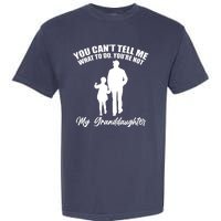 Funny & Cute Granddaughter And Grandfather Garment-Dyed Heavyweight T-Shirt