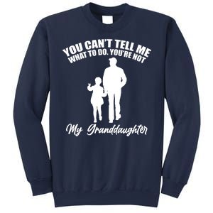 Funny & Cute Granddaughter And Grandfather Sweatshirt