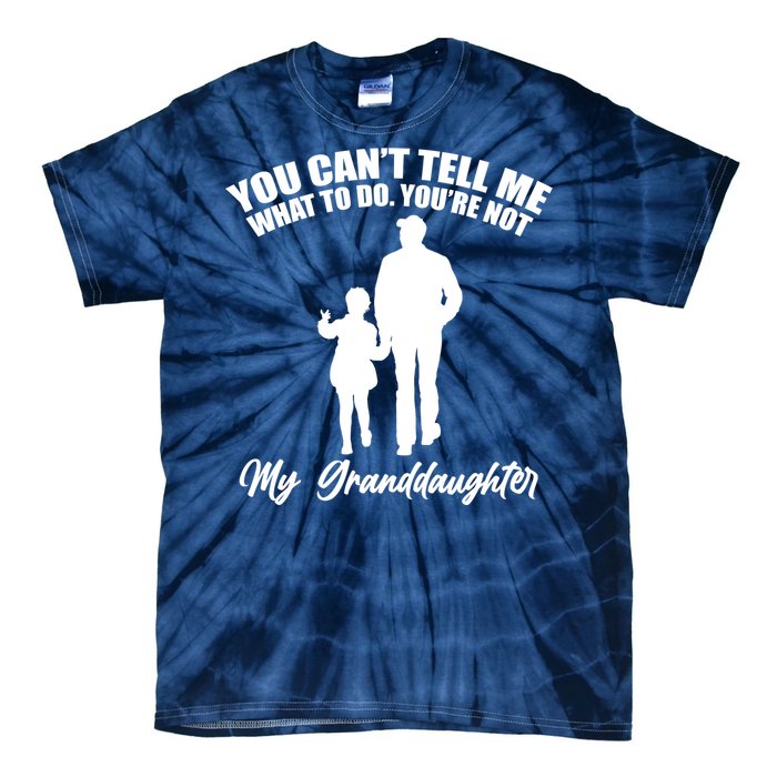 Funny & Cute Granddaughter And Grandfather Tie-Dye T-Shirt