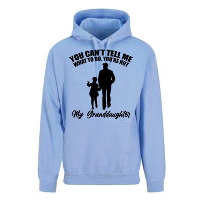 Funny & Cute Granddaughter And Grandfather Unisex Surf Hoodie