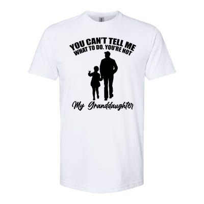 Funny & Cute Granddaughter And Grandfather Softstyle® CVC T-Shirt