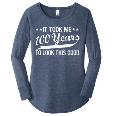 Funny 100th Birthday: It Took Me 100 Years To Look This Good Women's Perfect Tri Tunic Long Sleeve Shirt