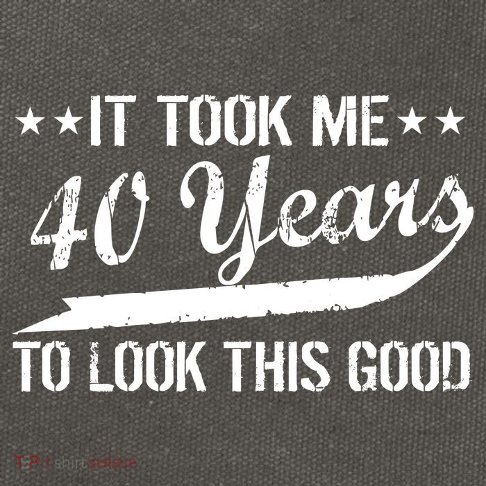 Funny 40th Birthday: It Took Me 40 Years To Look This Good Cotton Canvas Backpack