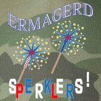 Funny 4th of July Ermagerd Sparklers Legacy Tie Dye Trucker Hat
