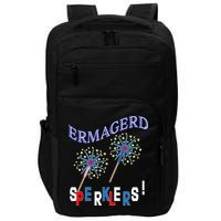 Funny 4th of July Ermagerd Sparklers Impact Tech Backpack
