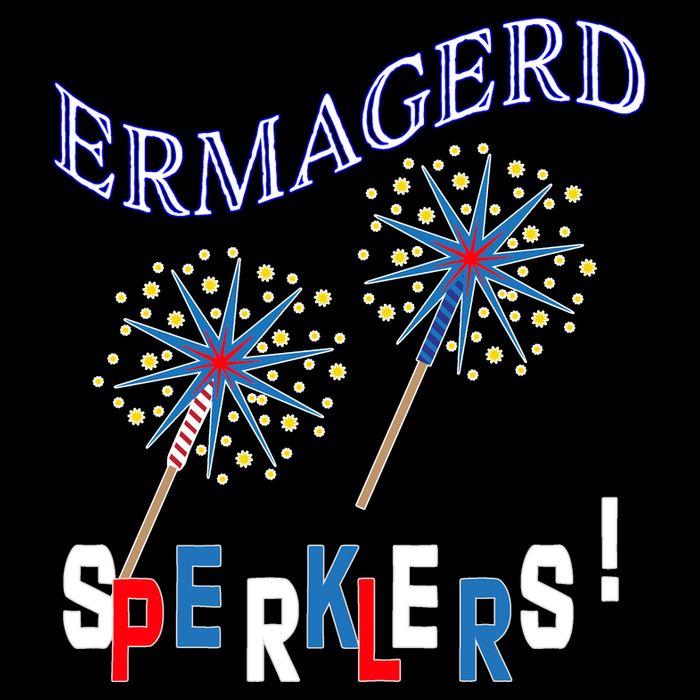 Funny 4th of July Ermagerd Sparklers Daily Commute Backpack