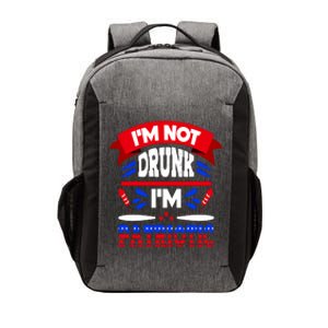 Funny 4th of July Not Drunk Patriotic Vector Backpack