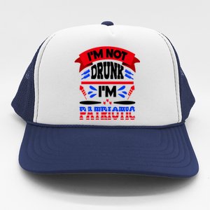 Funny 4th of July Not Drunk Patriotic Trucker Hat