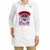 Funny 4th of July Not Drunk Patriotic Apron