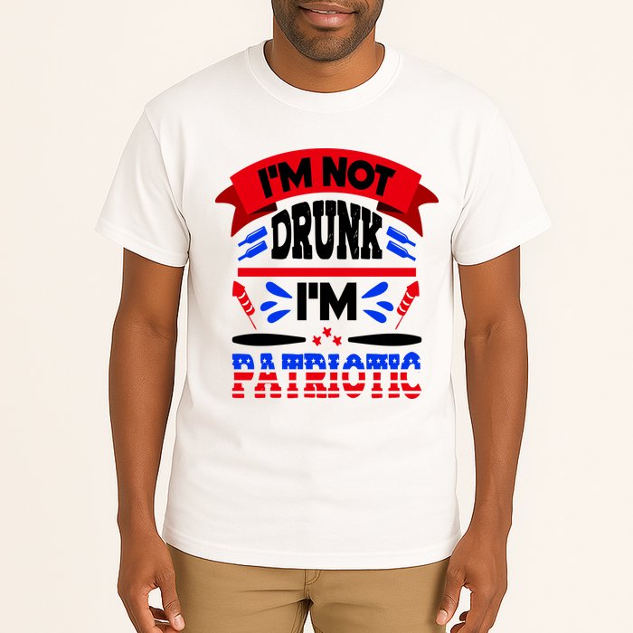 Funny 4th of July Not Drunk Patriotic Tall T-Shirt