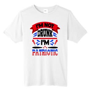 Funny 4th of July Not Drunk Patriotic Tall Fusion ChromaSoft Performance T-Shirt