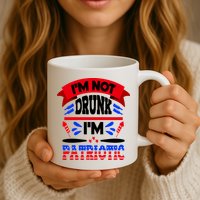Funny 4th of July Not Drunk Patriotic Mug