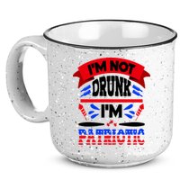 Funny 4th of July Not Drunk Patriotic 15oz Campfire Ceramic Mug