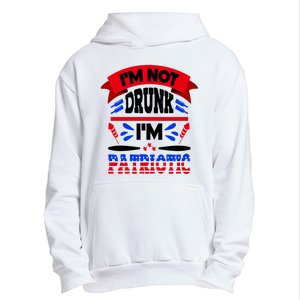 Funny 4th of July Not Drunk Patriotic Urban Pullover Hoodie