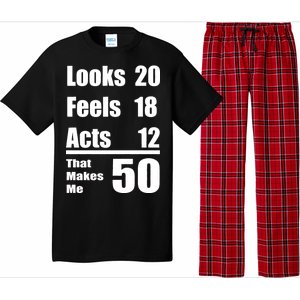 Funny 50th Birthday Fifty Years Pajama Set