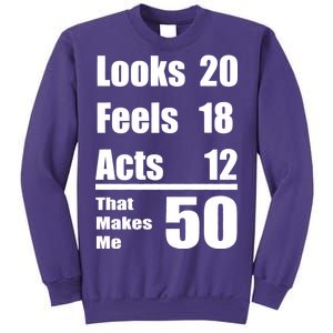 Funny 50th Birthday Fifty Years Sweatshirt