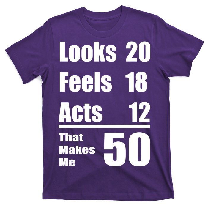 Funny 50th Birthday Fifty Years T-Shirt