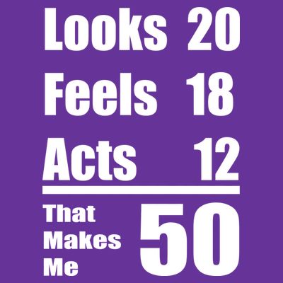Funny 50th Birthday Fifty Years T-Shirt