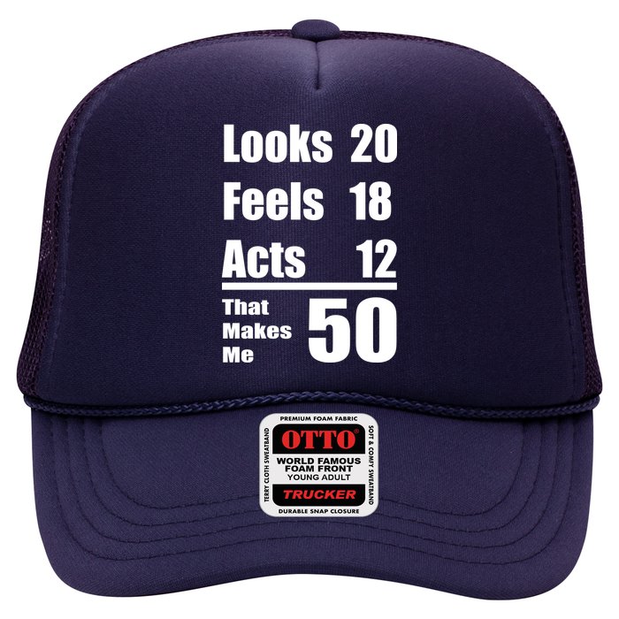 Funny 50th Birthday Fifty Years Trucker Hat
