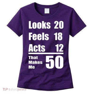 Funny 50th Birthday Fifty Years Women's T-Shirt
