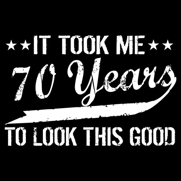 Funny 70th Birthday Look This Good Cooling Performance Crew T-Shirt
