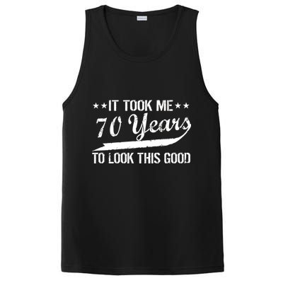 Funny 70th Birthday Look This Good PosiCharge Competitor Tank