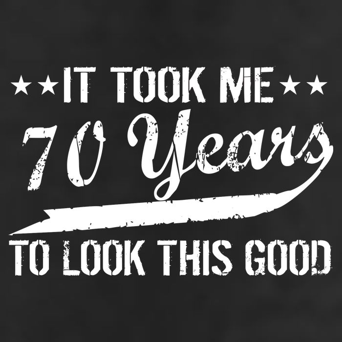 Funny 70th Birthday Look This Good Golf Towel