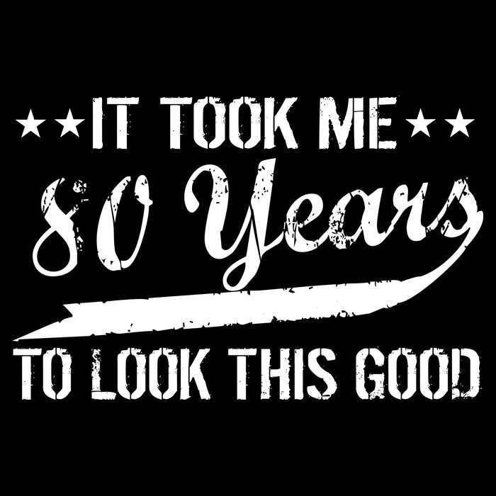 Funny 80th Birthday: It Took Me 80 Years To Look This Good Youth Performance Sprint T-Shirt