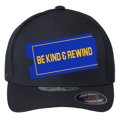 Funny 90s Be Kind Rewind Flexfit Unipanel Trucker Cap